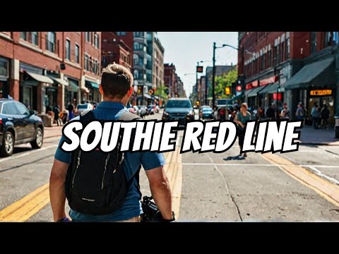 Red Line T MBTA Broadway - South Boston 4K Walking Tour