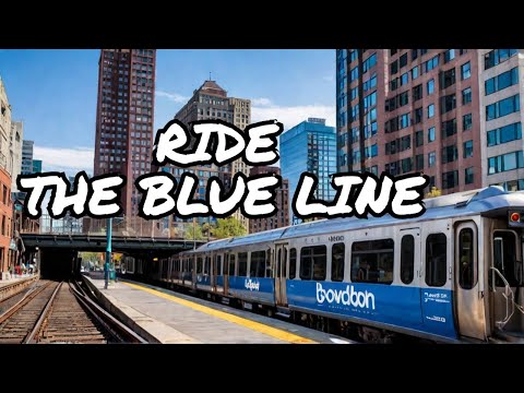 Bowdoin Blue Line T MBTA - Boston, Massachusetts Public Transit