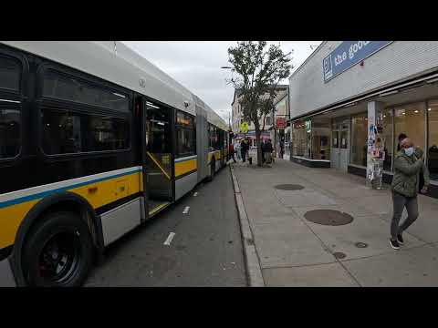 Boston City Council 4K- Ever Consider Making Bus Stops Appear Desirable and Helpful? MBTA Bus 🚌🚎